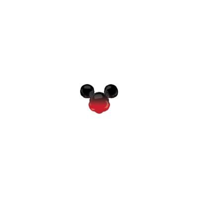 Globo Mickey sombra de 68 cm x 53 cm aprox