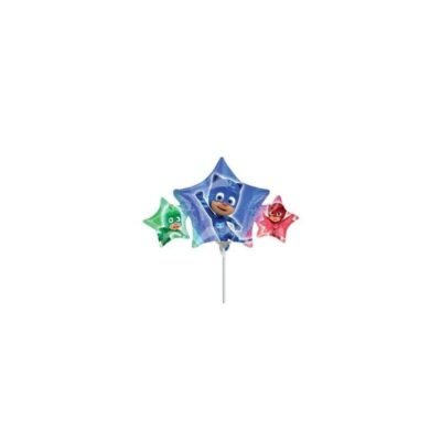 Globo PJ Masks foil forma palito sin inflar