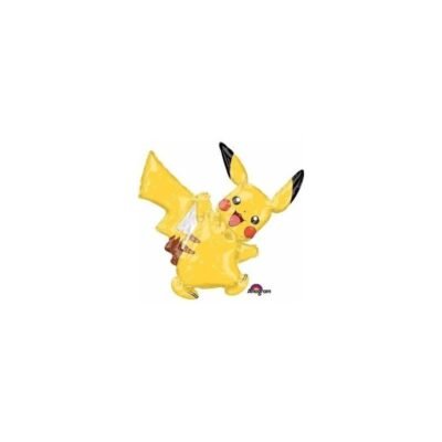 Globo pokemon Pikachu Foil Palito sin inflar