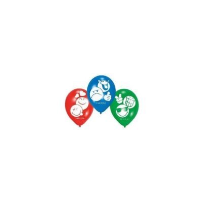 Globos Emoji Látex (6 uds.)