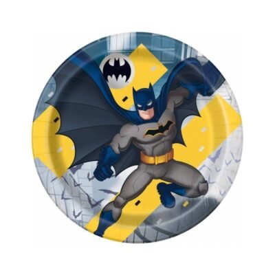Platos Batman de 23 cm (8 uds.)