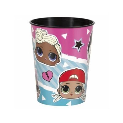 Vaso Lol Surprise plástico duro