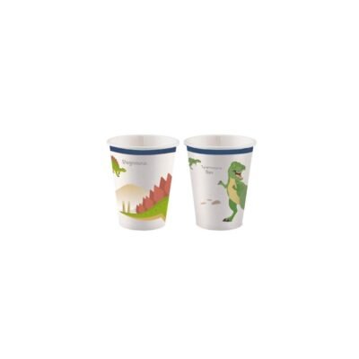Vasos Dinosaurios cartón (8)