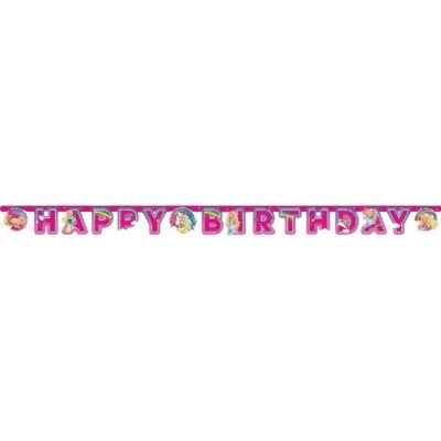 Banderín Barbie Dreamtopia Letter Banners 1.6m x 13cm