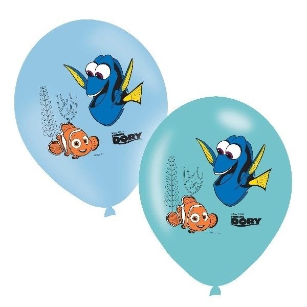 Globos 22cm Buscando A Dory 4 Colores (6 uds.)