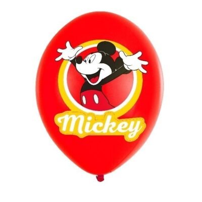 Mickey Mouse 4 Colour globos de látex 11"/27.5cm