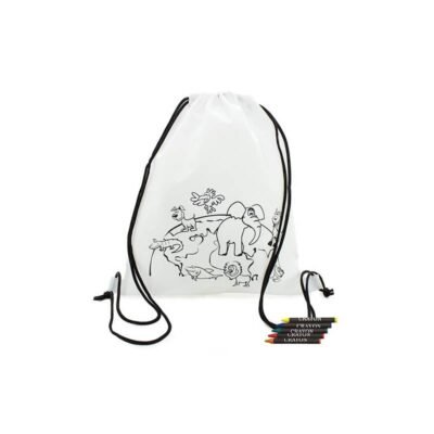 Mochila con ceras selva (lote de 10)