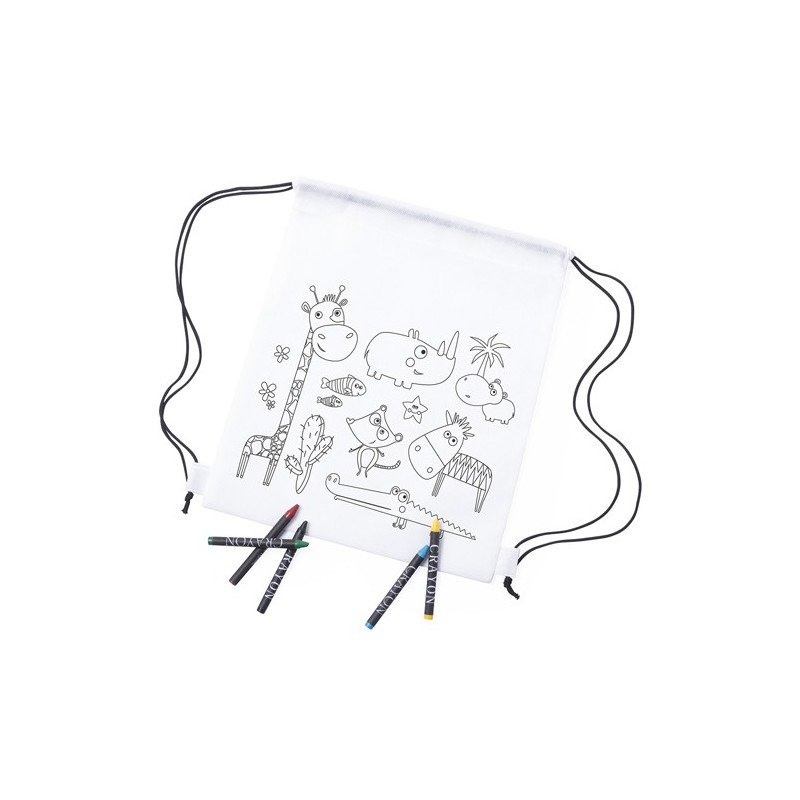 Mochila infantil "safari" (lote de 10)