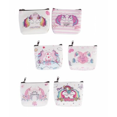 Monederos unicornios (lote de 10)