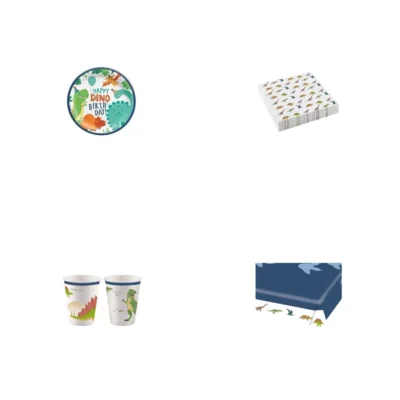 Pack Básico Dinosaurios · 8 niños