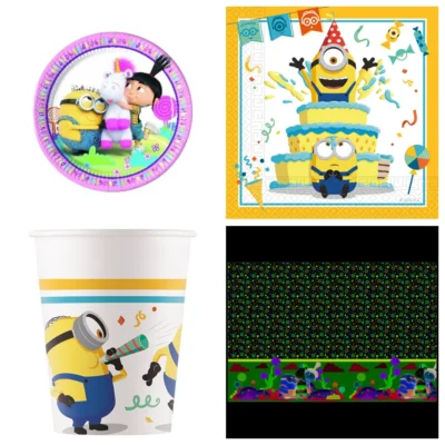 Pack Básico Minions · 8 niños