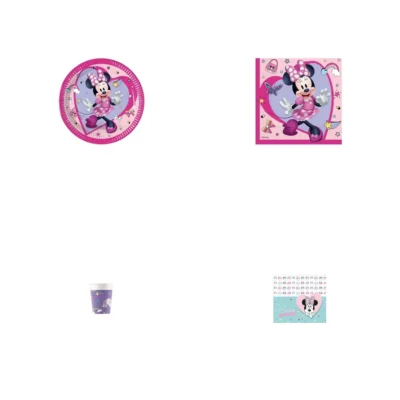 Pack Básico Minnie Mouse · 8 niños