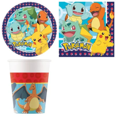 Pack Básico Pokémon · 8 niños
