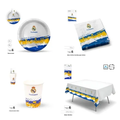 Pack Básico Real Madrid · 8 niños