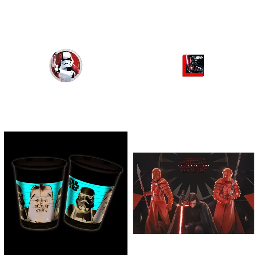 Pack Básico Star Wars · 8 niños