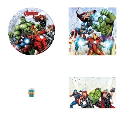 Pack Básico Vengadores · 8 niños