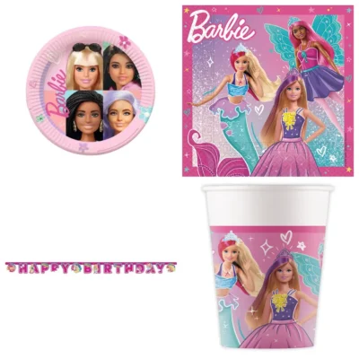 Pack Fiesta Barbie · 12 niños