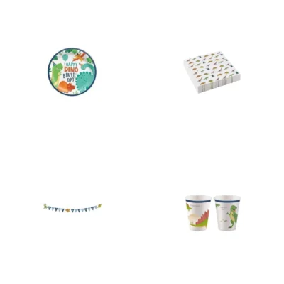 Pack Fiesta Dinosaurios · 12 niños