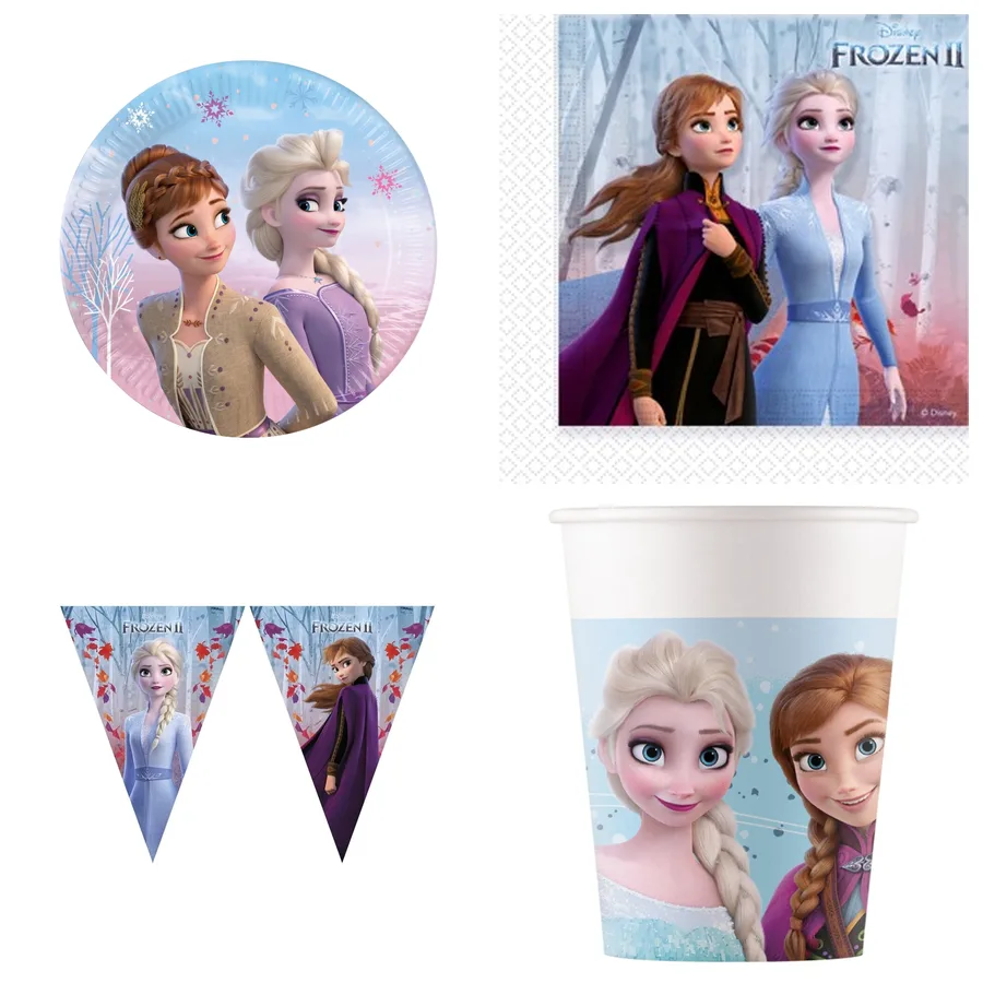 Pack Fiesta Frozen · 12 niños