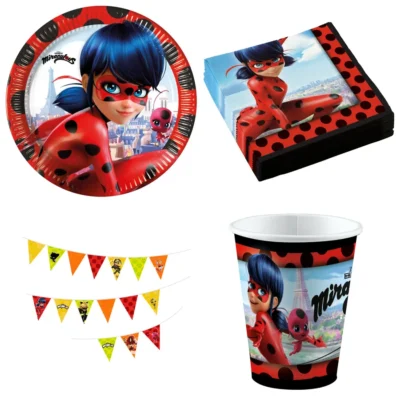 Pack Fiesta Ladybug · 12 niños