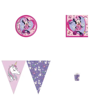 Pack Fiesta Minnie Mouse · 12 niños