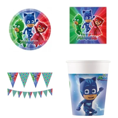 Pack Fiesta PJ Masks · 12 niños