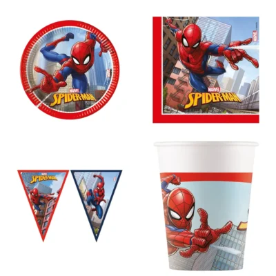 Pack Fiesta Spiderman · 12 niños