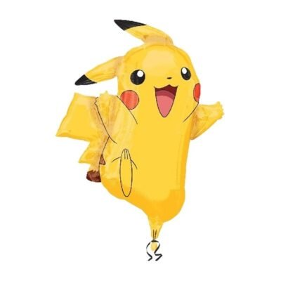 Pokémon Pikachu SuperShape globo foil XL 24"/62cm W X 31"/78cm