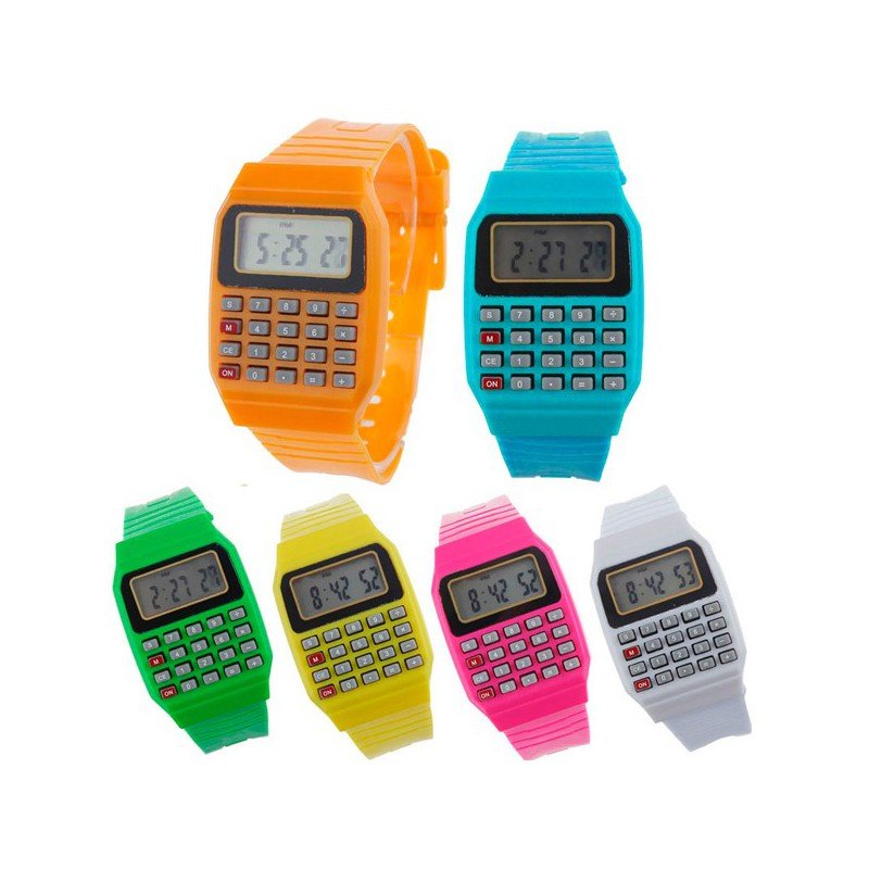 Reloj calculadora