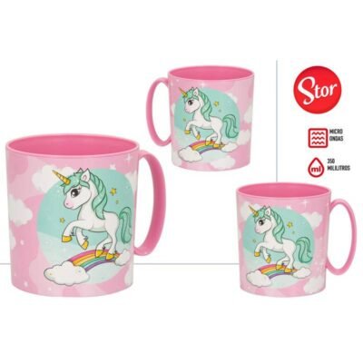 Taza de unicornio apta para microondas